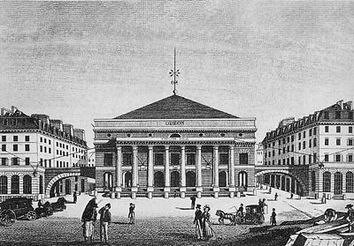 The Théâtre de l’Odéon c. 1830