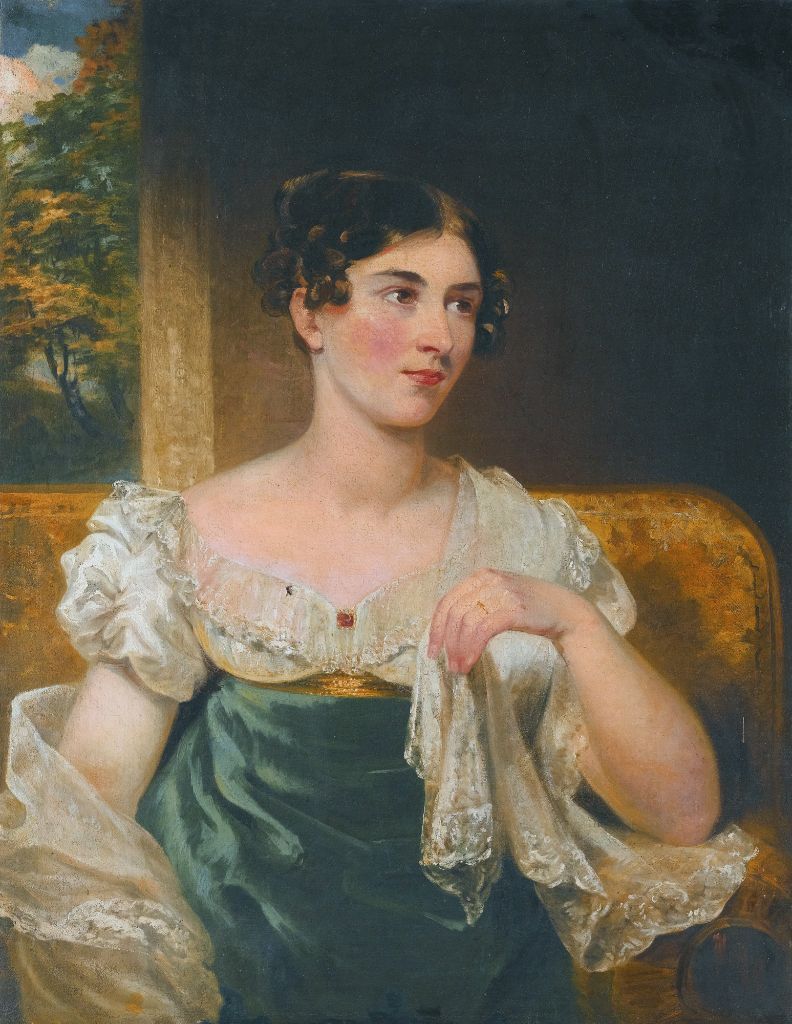 Harriet Smithson (painting by George Clint)
