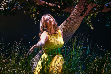 Audience reacts to Salome