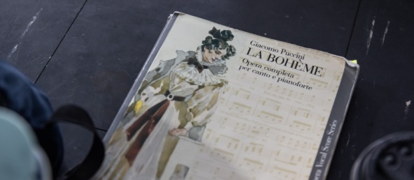 			La boheme score Photo By Ste Murray