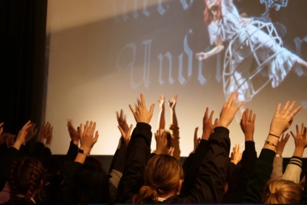 Students at IfI Screening