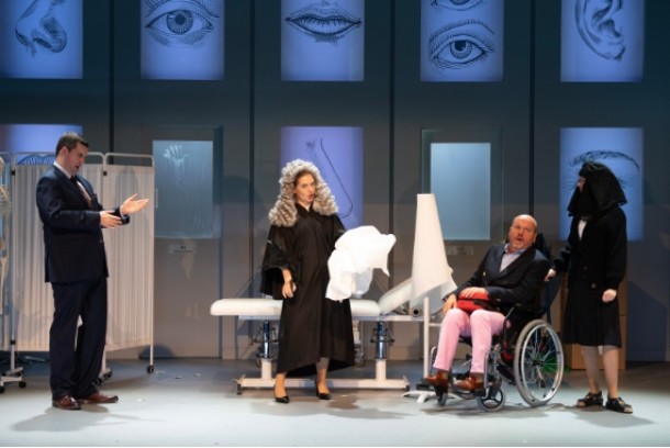 Leanne Fitzgerald, Ben McAteer, Graeme Danby and Kelli-Ann Masterson in Don Pasquale