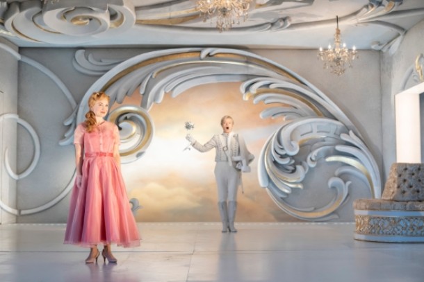 Madison Leonard (Sophie) and Hanna Hipp (Octavian) in the 2021 Garsington Production Of Der Rosenkavalier