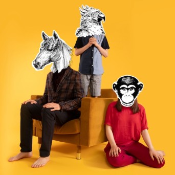 Taking Part in Horse Ape Bird