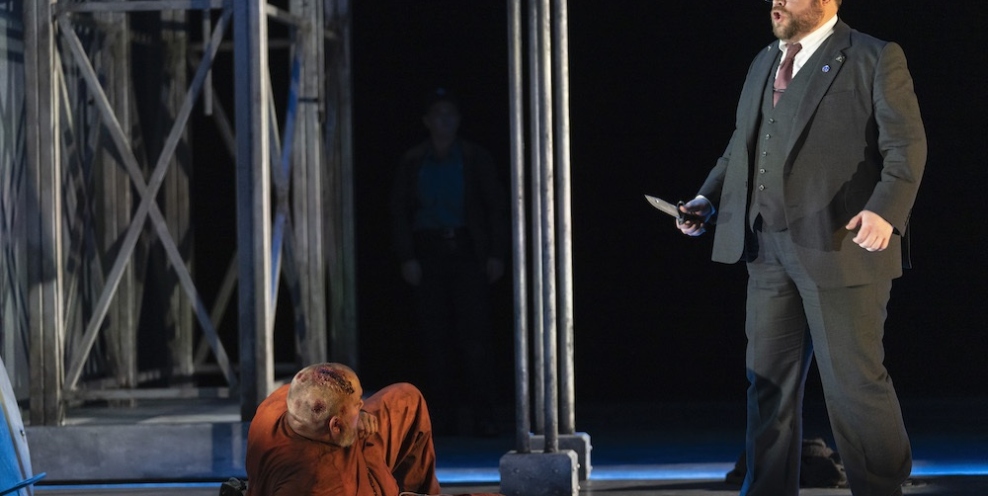 Daniel Sumegi And Brian Mulligan In Irish National Opera’S Production Of Beethoven Fidelio In The Gaiety Theatre Sun 7 – Sat 13 Nov 2021 Photo Patrick Redmond Copy