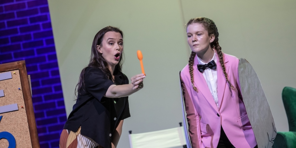 Sharon Carty Hannah Irvine In Horse Ape Bird Photo Ste Murray