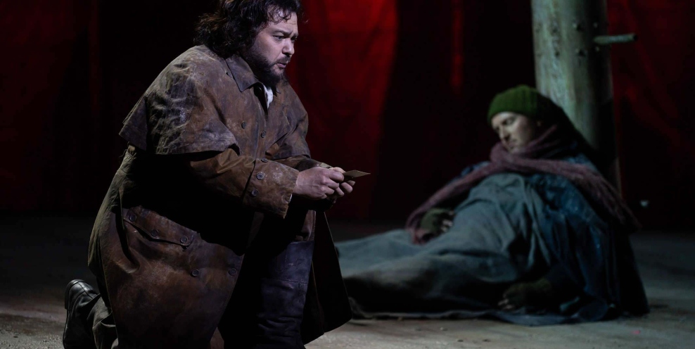 Jordan Shanahan The Dutchman Gavan Ring Dalands Steersman in Irish National Operas The Flying Dutchman Photo Patrick Redmond