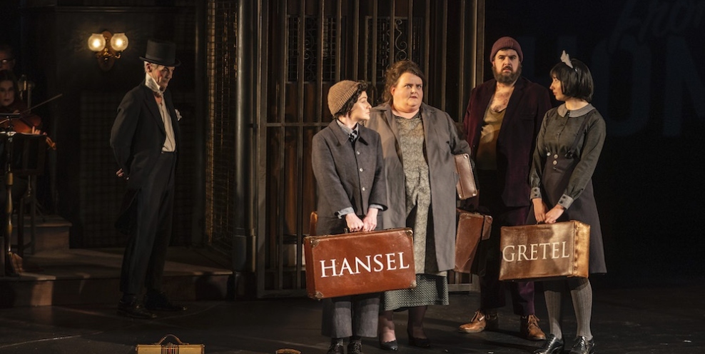 L R Raymond Keane The Night Watchman Raphaela Mangan Hansel Miriam Murphy Mother Ben Mc Ateer Father