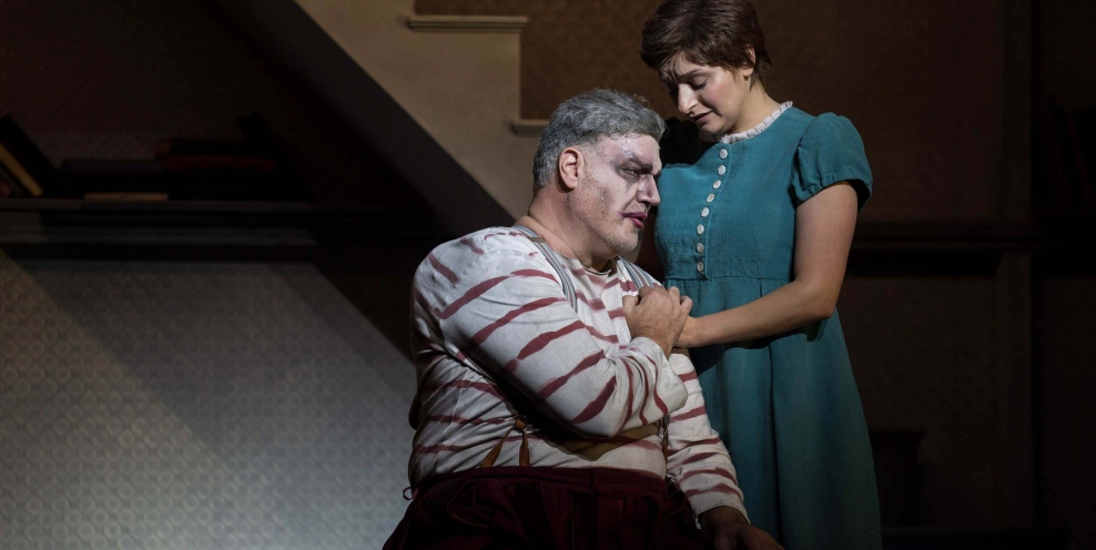 Michael Chioldi Rigoletto and Soraya Mafi Gilda INOs Rigoletto Photo Pat Redmond