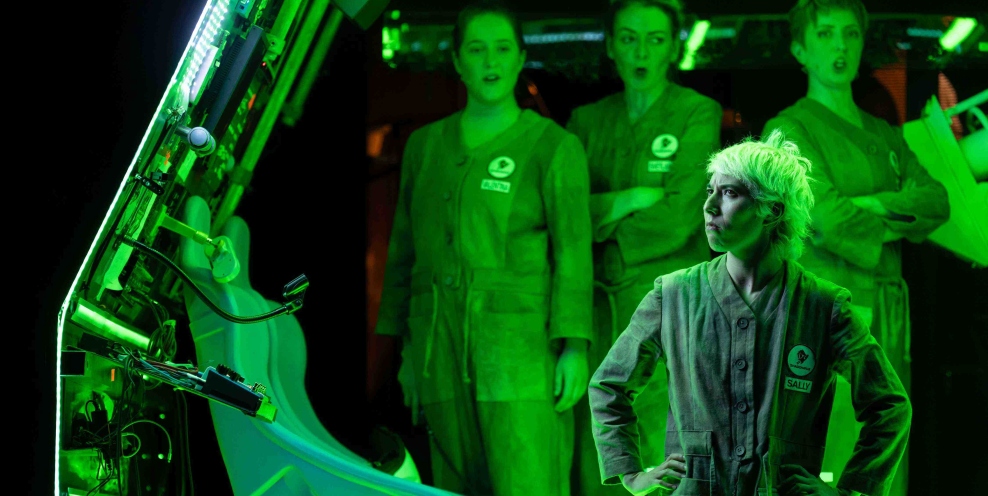 Nina Guo Sally Jade Phoenix Valentina Doreen Curran Svetlana and Sarah Richmond Judith in the INO Production of MARS Photo Pat Redmond 2051