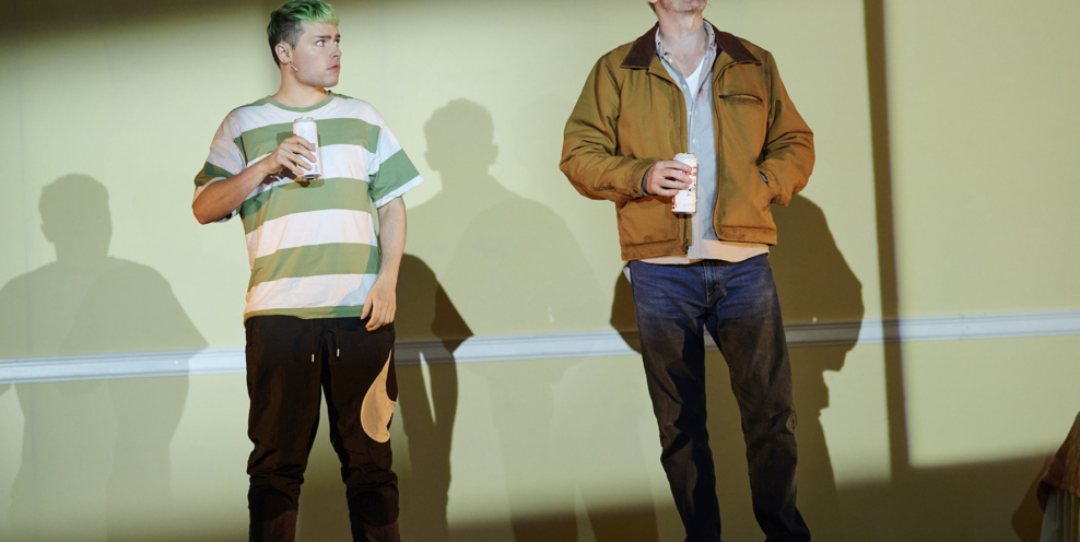 Oisín Ó Dálaigh and John Molloy in IN Os Trade photo Ros Kavanagh