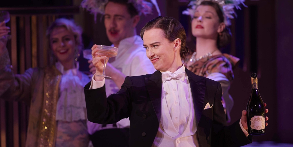 Sharon Carty Prince Orlofsky in INOs Production of Die Fledermaus 2025 Photo By Ros Kavanagh